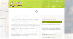 Desktop Screenshot of la3main.ch